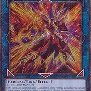 Yu-Gi-Oh! RA04 Salamangreat Raging Phoenix (V.4 - Platinum Secret Rare)
