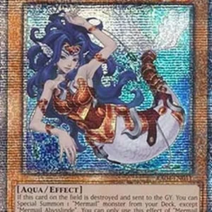 Yu-Gi-Oh! RA04 Mermail Abysslinde (V.5 - Quarter Century Secret Rare)