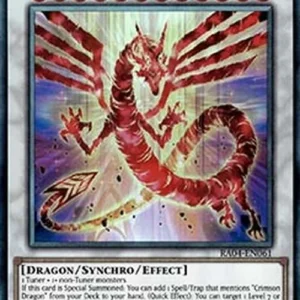 Yu-Gi-Oh! RA04 Crimson Dragon (V.7 - Ultimate Rare)