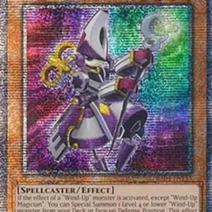 Yu-Gi-Oh! RA04 Wind-Up Magician (V.2 - Quarter Century Secret Rare)