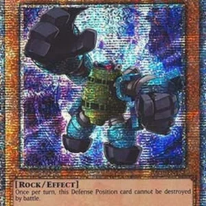 Yu-Gi-Oh! RA04 Gogogo Golem (V.2 - Quarter Century Secret Rare)