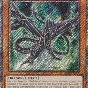 Yu-Gi-Oh! RA04 Black Metal Dragon (V.4 - Platinum Secret Rare)