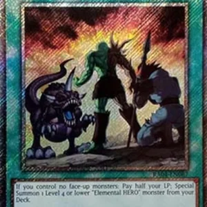Yu-Gi-Oh! RA04 A Hero Lives (V.4 - Platinum Secret Rare)