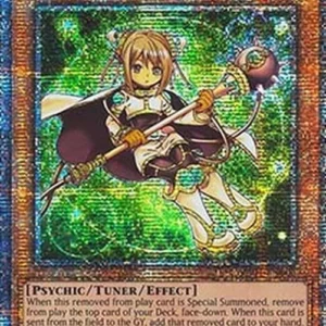 Yu-Gi-Oh! RA04 Esper Girl (V.5 - Quarter Century Secret Rare)