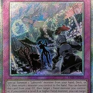 Yu-Gi-Oh! RA04 Big Welcome Labrynth (V.4 - Platinum Secret Rare)