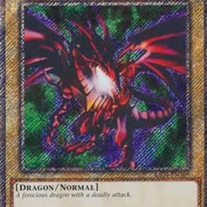 Yu-Gi-Oh! RA04 Red-Eyes Black Dragon (V.1 - Platinum Secret Rare)