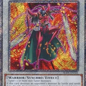 Yu-Gi-Oh! RA04 Crimson Blader (V.1 - Platinum Secret Rare)