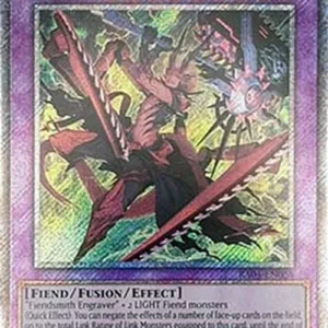 Yu-Gi-Oh! RA04 Fiendsmith's Desirae (V.4 - Platinum Secret Rare)