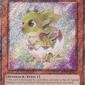 Yu-Gi-Oh! RA04 Babycerasaurus (V.1 - Platinum Secret Rare)