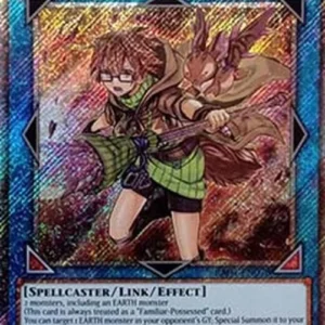Yu-Gi-Oh! RA04 Aussa the Earth Charmer, Immovable (V.4 - Platinum Secret Ra