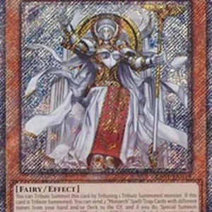 Yu-Gi-Oh! RA04 Ehther the Heavenly Monarch (V.4 - Platinum Secret Rare)