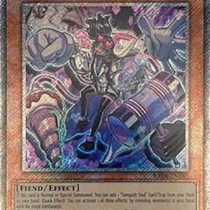Yu-Gi-Oh! RA04 Vanquish Soul Dr. Mad Love (V.4 - Platinum Secret Rare)