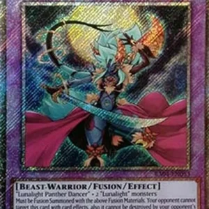 Yu-Gi-Oh! RA04 Lunalight Leo Dancer (V.4 - Platinum Secret Rare)