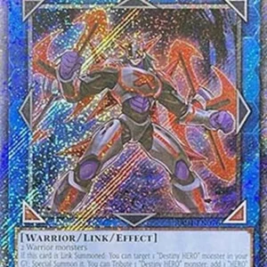 Yu-Gi-Oh! RA04 Xtra HERO Cross Crusader (V.4 - Platinum Secret Rare)