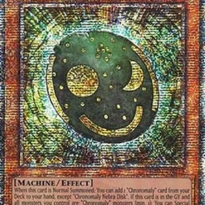 Yu-Gi-Oh! RA04 Chronomaly Nebra Disk (V.2 - Quarter Century Secret Rare)