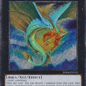 Yu-Gi-Oh! RA04 Leviair the Sea Dragon (V.1 - Platinum Secret Rare)
