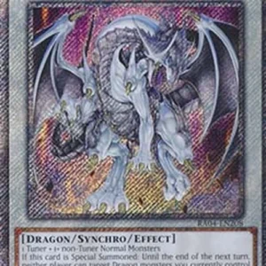 Yu-Gi-Oh! RA04 Azure-Eyes Silver Dragon (V.1 - Platinum Secret Rare)