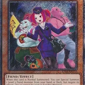 Yu-Gi-Oh! RA04 Tour Guide From the Underworld (V.1 - Platinum Secret Rare)