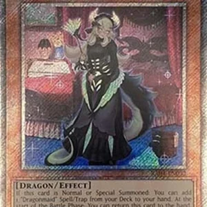 Yu-Gi-Oh! RA04 Chamber Dragonmaid (V.4 - Platinum Secret Rare)