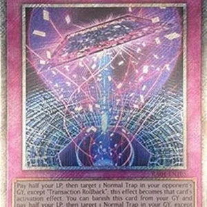 Yu-Gi-Oh! RA04 Transaction Rollback (V.4 - Platinum Secret Rare)