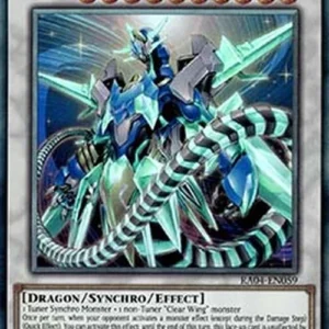 Yu-Gi-Oh! RA04 Crystal Clear Wing Synchro Dragon (V.6 - Collectors Rare)