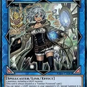Yu-Gi-Oh! RA04 Lyna the Light Charmer, Lustrous (V.7 - Ultimate Rare)