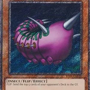 Yu-Gi-Oh! RA04 Needle Worm (V.1 - Platinum Secret Rare)