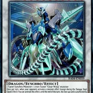 Yu-Gi-Oh! RA04 Crystal Clear Wing Synchro Dragon (V.7 - Ultimate Rare)