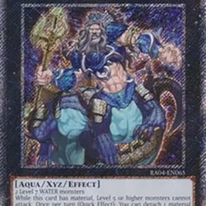Yu-Gi-Oh! RA04 Mermail Abyssgaios (V.4 - Platinum Secret Rare)