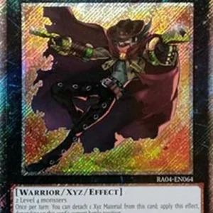 Yu-Gi-Oh! RA04 Gagaga Cowboy (V.4 - Platinum Secret Rare)