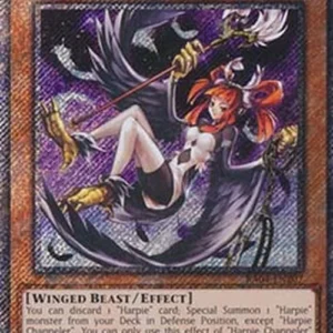 Yu-Gi-Oh! RA04 Harpie Channeler (V.1 - Platinum Secret Rare)