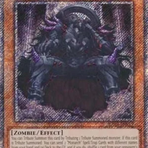 Yu-Gi-Oh! RA04 Erebus the Underworld Monarch (V.4 - Platinum Secret Rare)