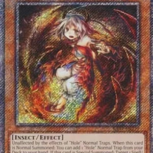 Yu-Gi-Oh! RA04 Traptrix Myrmeleo (V.1 - Platinum Secret Rare)
