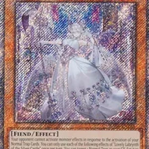 Yu-Gi-Oh! RA04 Lovely Labrynth of the Silver Castle (V.1 - Platinum Secret