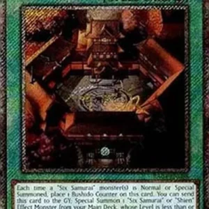 Yu-Gi-Oh! RA04 Shien's Dojo (V.4 - Platinum Secret Rare)