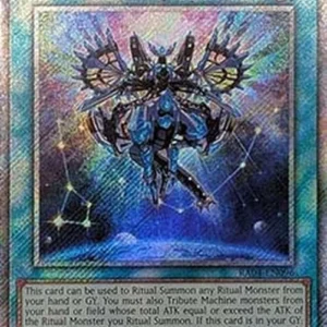 Yu-Gi-Oh! RA04 Meteonis Drytron (V.4 - Platinum Secret Rare)