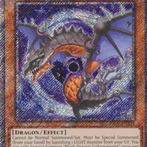 Yu-Gi-Oh! RA04 Black Dragon Collapserpent (V.1 - Platinum Secret Rare)