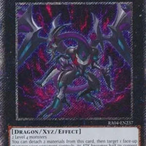 Yu-Gi-Oh! RA04 Dark Rebellion Xyz Dragon (V.1 - Platinum Secret Rare)