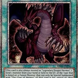 Yu-Gi-Oh! RA04 The Claw of Hermos (V.1 - Platinum Secret Rare)