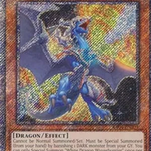 Yu-Gi-Oh! RA04 White Dragon Wyverburster (V.1 - Platinum Secret Rare)