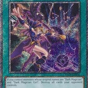 Yu-Gi-Oh! RA04 Dark Burning Magic (V.1 - Platinum Secret Rare)