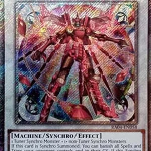 Yu-Gi-Oh! RA04 Crystron Phoenix (V.4 - Platinum Secret Rare)