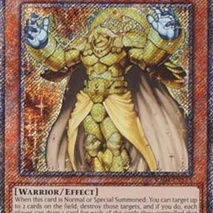 Yu-Gi-Oh! RA04 Kuraz the Light Monarch (V.1 - Platinum Secret Rare)