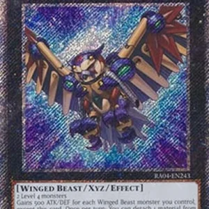 Yu-Gi-Oh! RA04 Raidraptor - Force Strix (V.1 - Platinum Secret Rare)