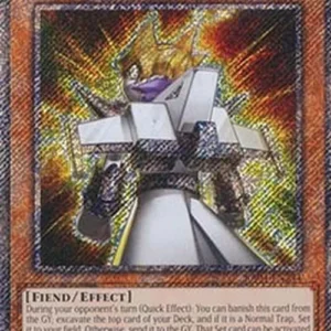 Yu-Gi-Oh! RA04 Absolute King Back Jack (V.1 - Platinum Secret Rare)