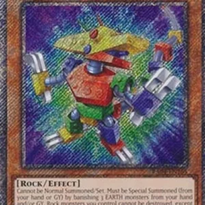 Yu-Gi-Oh! RA04 Block Dragon (V.1 - Platinum Secret Rare)