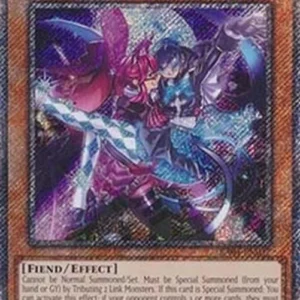Yu-Gi-Oh! RA04 EvilTwins Ki-sikil & Lil-la (V.4 - Platinum Secret Rare)