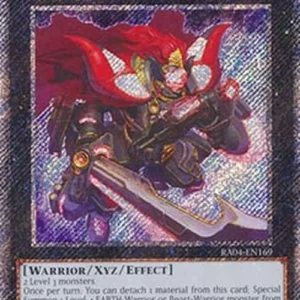 Yu-Gi-Oh! RA04 M-X-Saber Invoker (V.1 - Platinum Secret Rare)