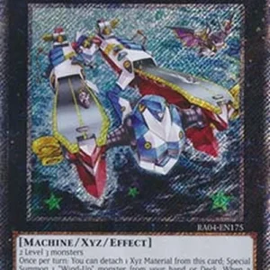 Yu-Gi-Oh! RA04 Wind-Up Carrier Zenmaity (V.1 - Platinum Secret Rare)