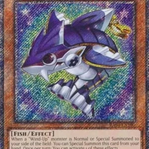 Yu-Gi-Oh! RA04 Wind-Up Shark (V.1 - Platinum Secret Rare)